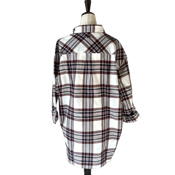 Barbour Bethwin Button Down Plaid Shirt in Cloud Check - Picture 2 of 14